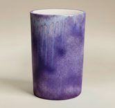 (lavender)
Lavender large cylinder ceramic vase made with ashes, a handcrafted memorial by Ahava Memorials evoking serenity, grace, and lasting connection.