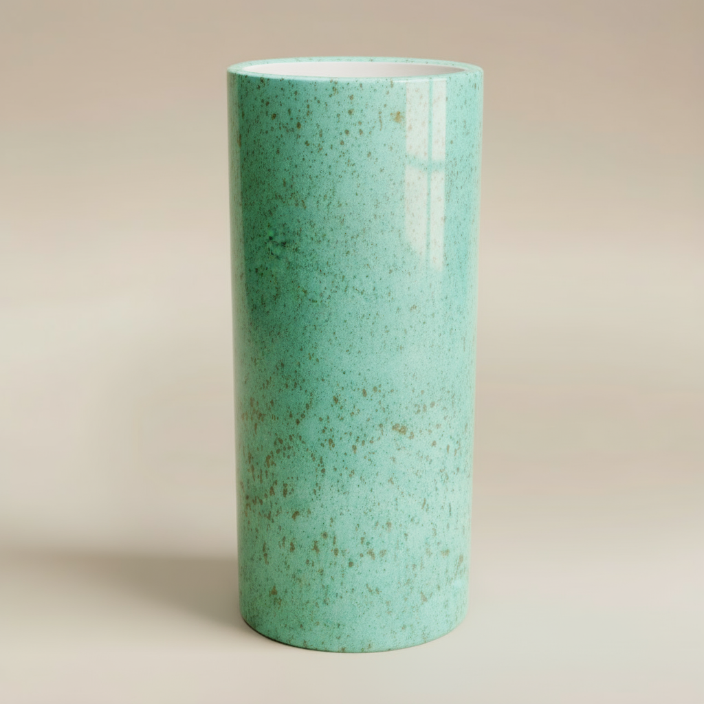 (copper)
Copper narrow cylinder ceramic vase made with ashes, a handcrafted memorial artwork by Ahava Memorials symbolizing light, remembrance, and artistry.