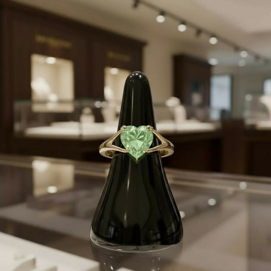 "Cherished Memories" Heart Cut Ring Small 6mm My Crystal Companion