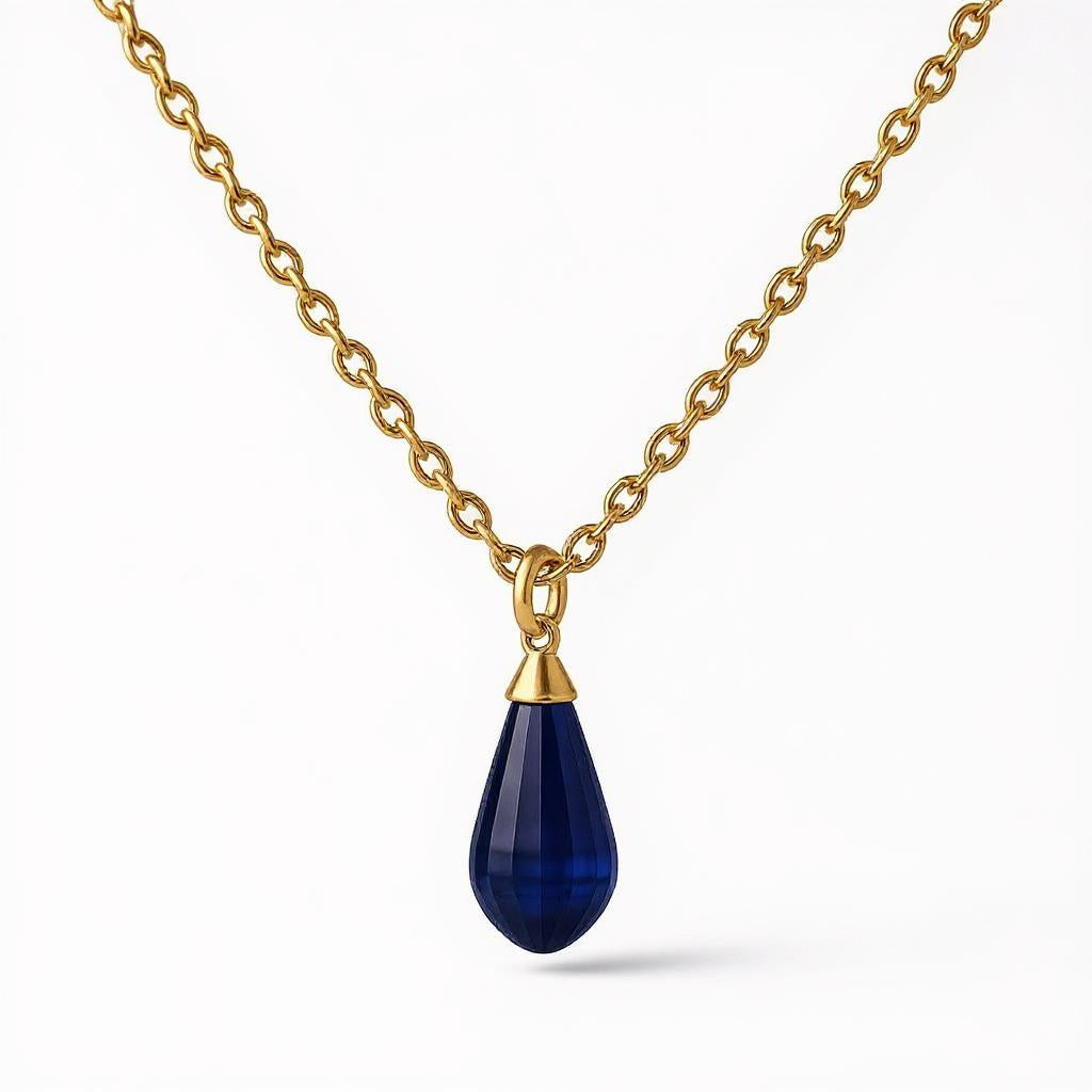 "Tender Teardrop" Briolette Pendant 10.4x24mm My Crystal Companion