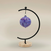 (lavender)
Lavender ceramic wave ornament made with ashes, a handcrafted memorial by Ahava Memorials evoking serenity and eternal grace.