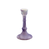 (lavender)
Decorative candle holder with a textured surface on a white background