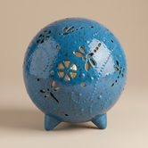 (agate blue)
Agate blue ceramic cremation memorial light made with ashes, reflecting serenity and lasting connection.

