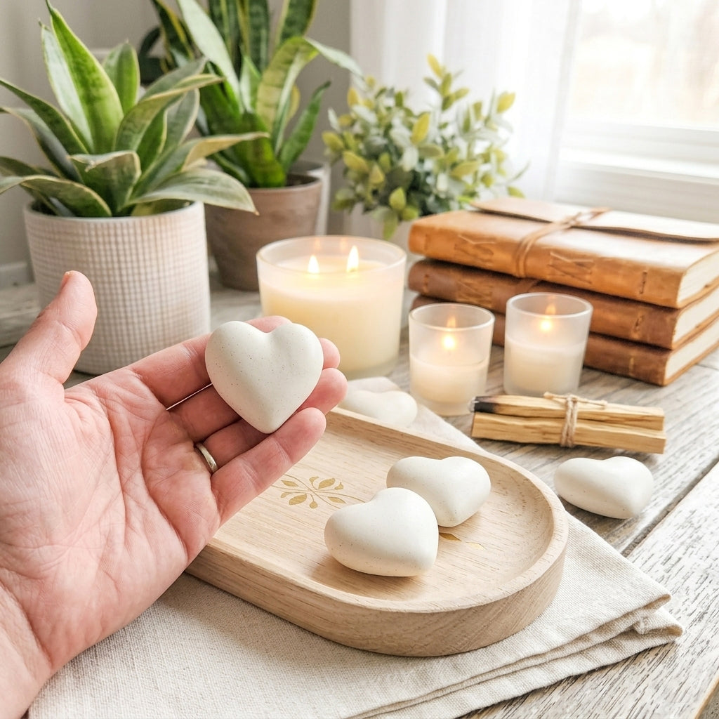 Memory Heart by Ever Stones™ - Cremation Stone Keepsakes Ahava Memorials