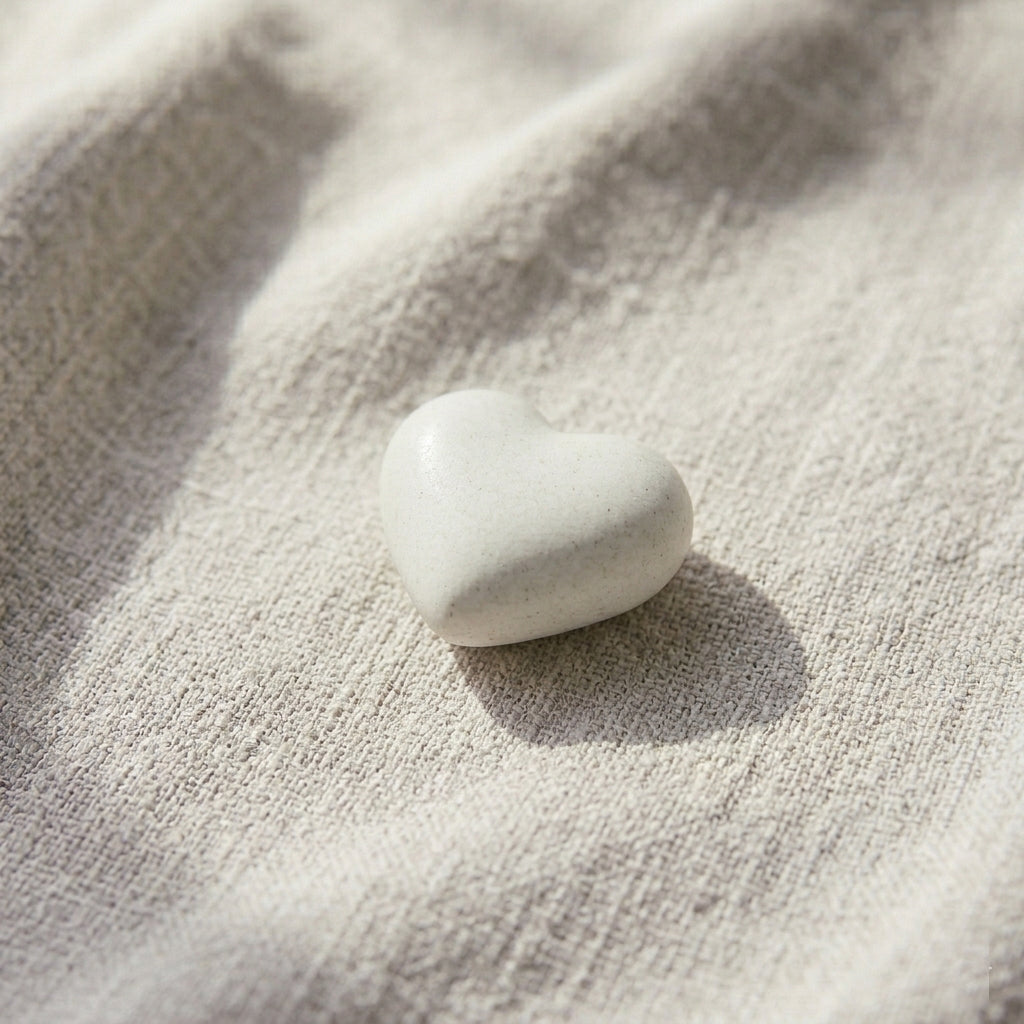 Memory Heart by Ever Stones™ - Cremation Stone Keepsakes Ahava Memorials
