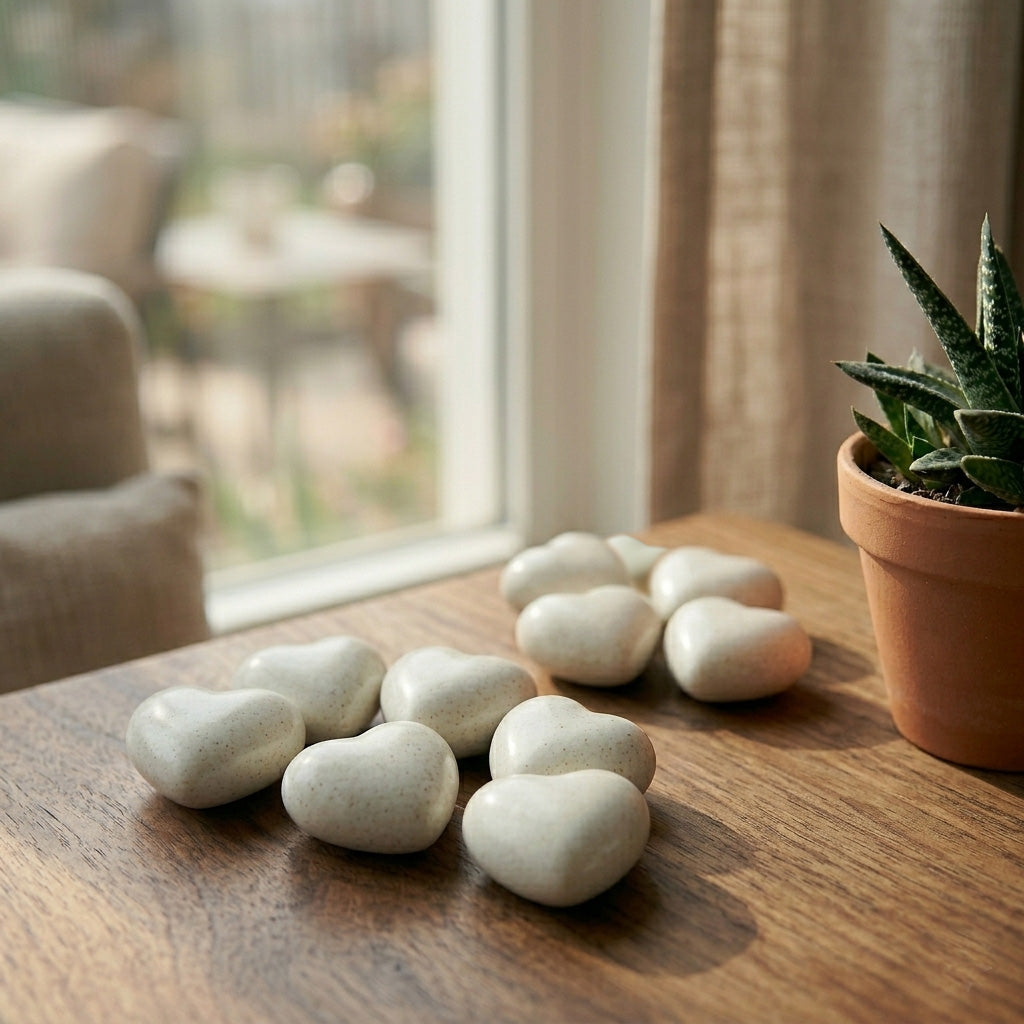 Memory Heart by Ever Stones™ - Cremation Stone Keepsakes Ahava Memorials