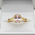 Load image into Gallery viewer, "Eternity" Oval Ring 6x4mm My Crystal Companion
