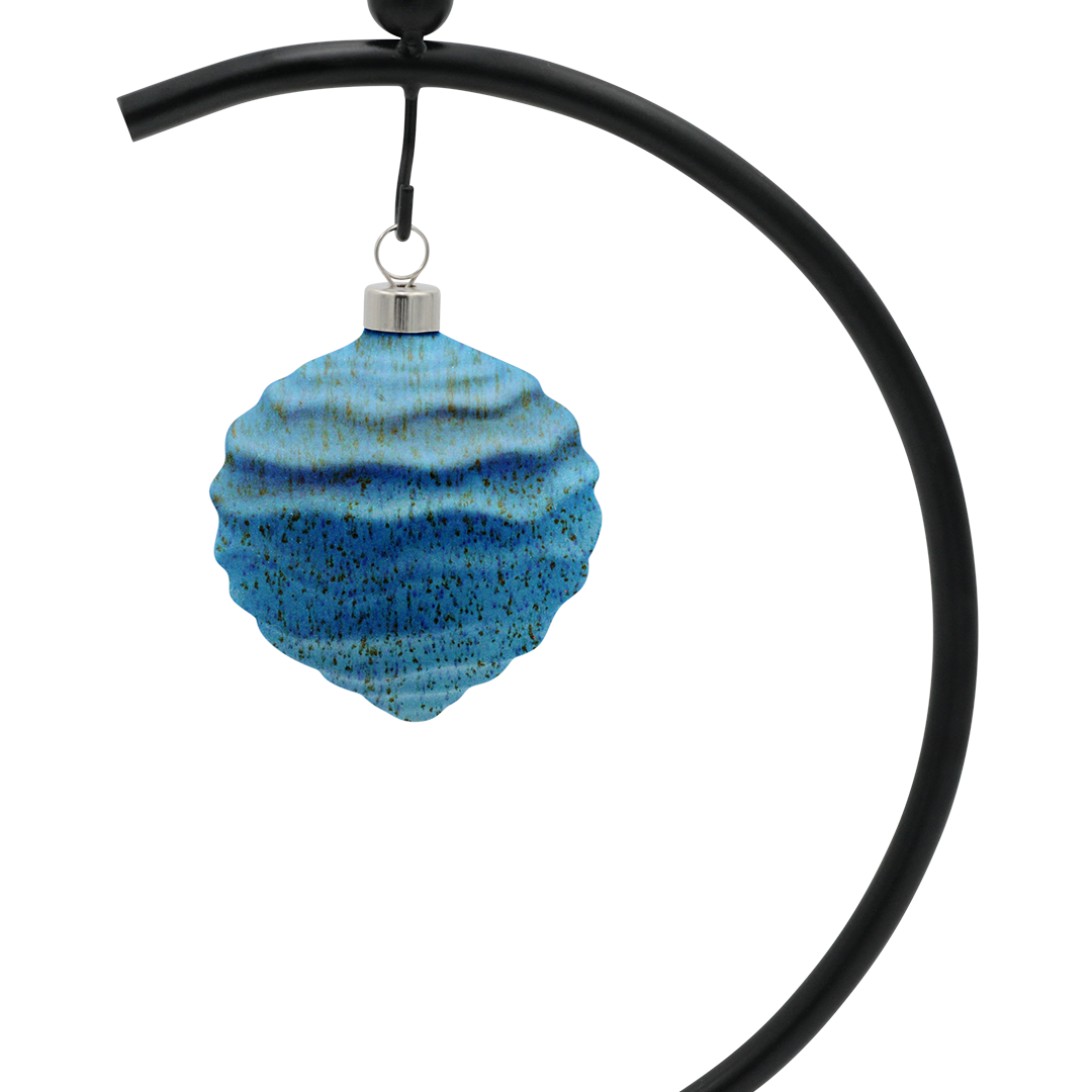 Organic Wave Ornament