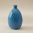 Load image into Gallery viewer, (agate blue)
Agate blue ceramic cremation memorial vase made with ashes, reflecting calm, depth, and remembrance.
