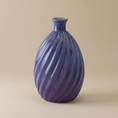 Load image into Gallery viewer, (lavender)
Lavender ceramic cremation memorial vase made with ashes, evoking serenity, grace, and eternal love.
