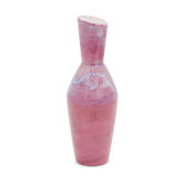 (sunstone red)
A modern angled vase with a pink and purple gradient design, intended for holding ashes.