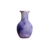 (lavender)
Purple ceramic vase on a white background