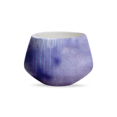 (lavender)
Purple ceramic bowl on a white background