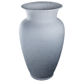 (ice)
Gloria Vase by Ahava Memorials — handcrafted ceramic cremation memorial featuring a cool ice-blue glaze made with ashes, symbolizing peace, clarity, and everlasting remembrance.